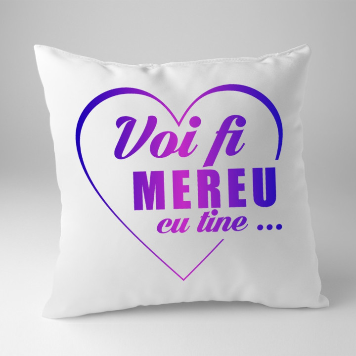 Voi fi mereu cu tine  - pernă