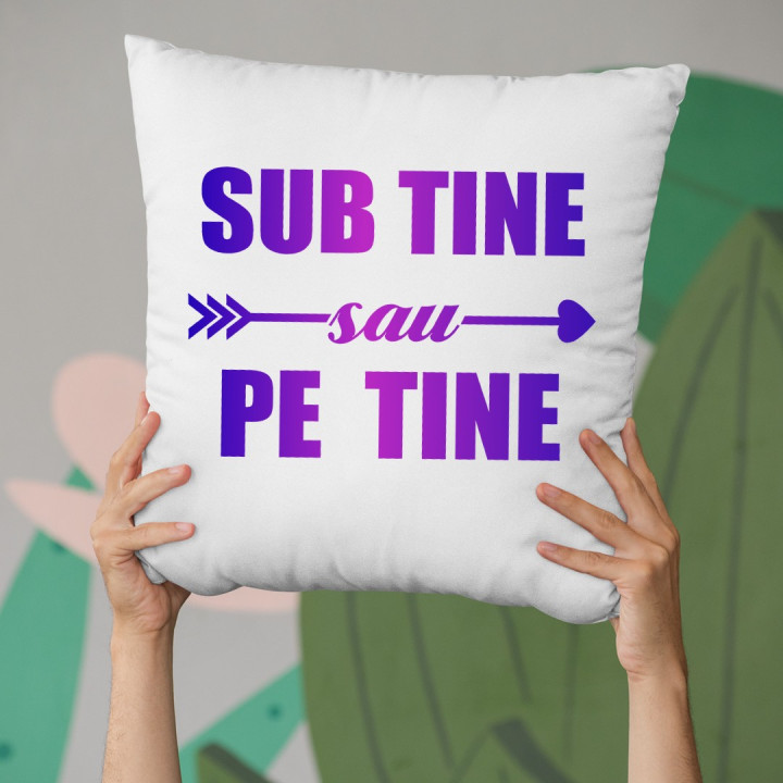 Voi fi mereu cu tine  - pernă