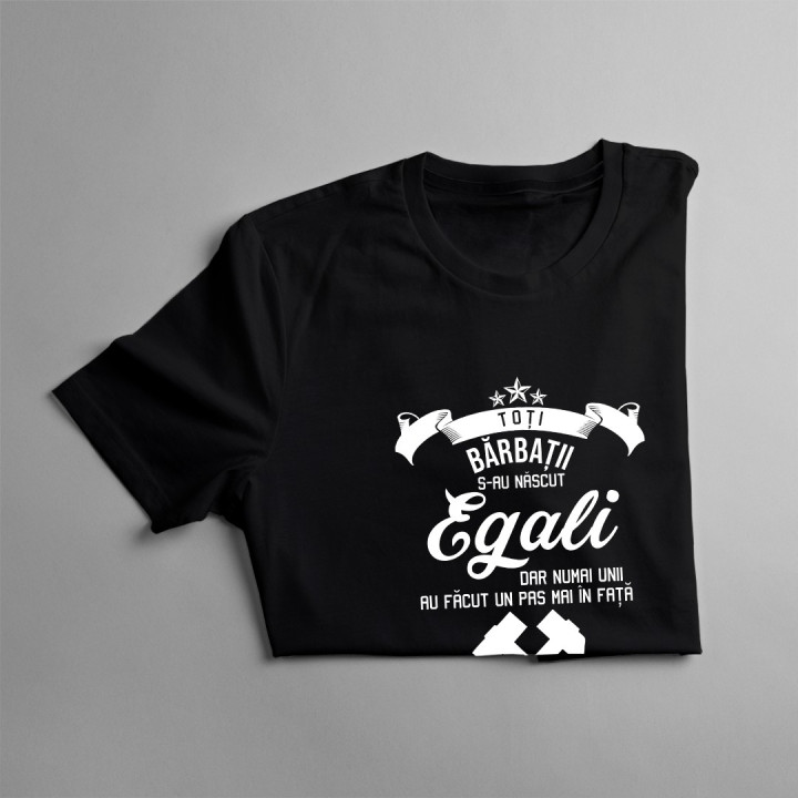 Toți bărbații s-au născut egali - mineri - T-shirt pentru bărbați