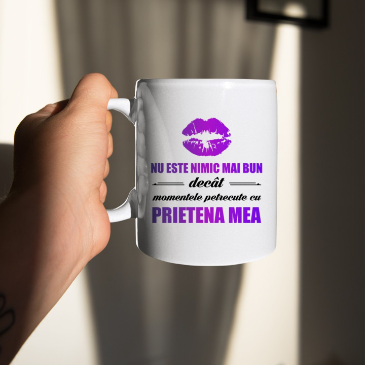 Momentele petrecute cu prietena mea - cană