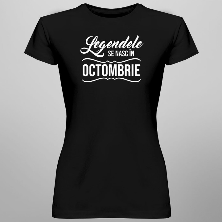 Legendele se nasc în octombrie