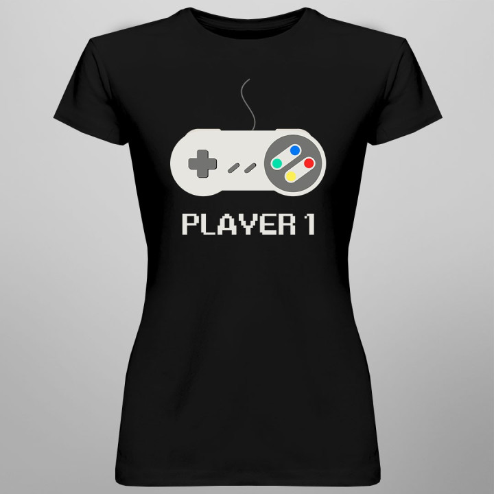 Player 1 v1- T-shirt pentru femei