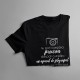 Nu poţi cumpăra fericirea, dar poţi cumpăra un aparat de fotografiat - T-shirt pentru femei