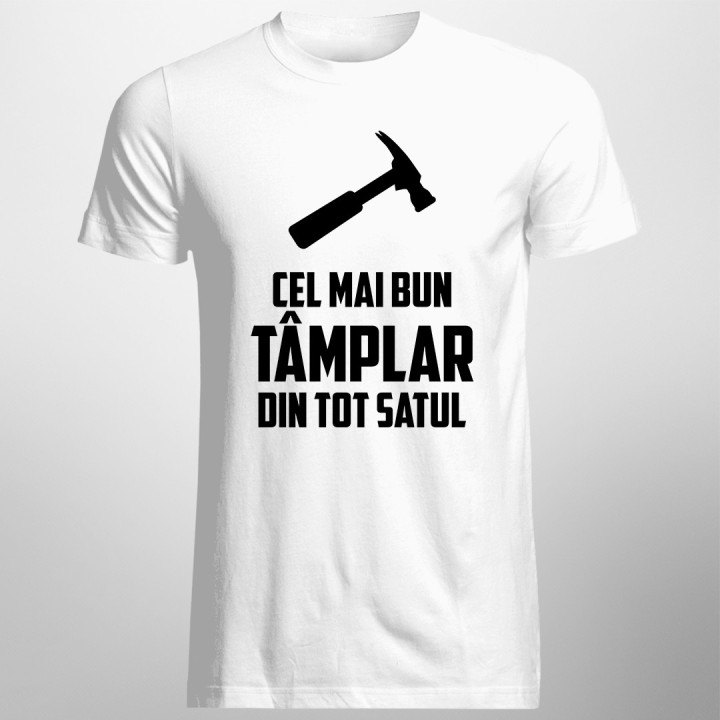 Cel mai bun tâmplar din tot satul - T-shirt pentru bărbați