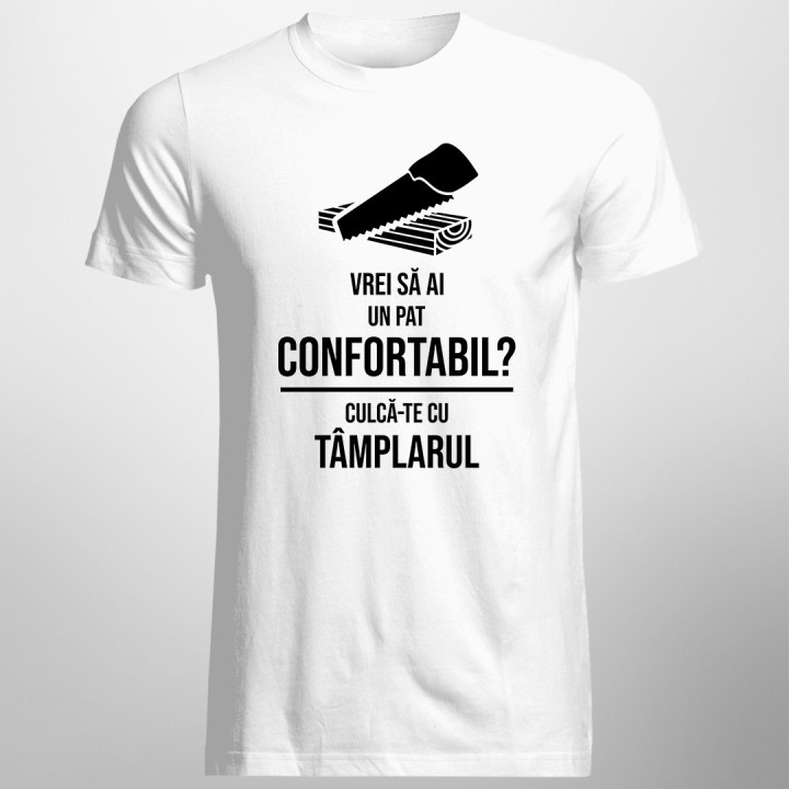 Culcă-te cu tâmplarul - T-shirt pentru bărbați