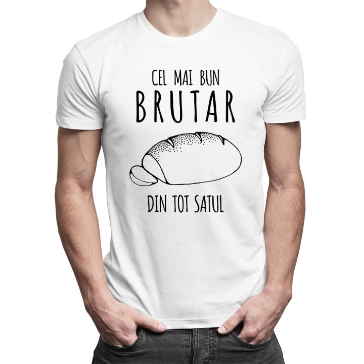 Cel mai bun brutar din tot satul - T-shirt pentru bărbați