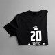 20 ani Ediție Limitată - T-shirt pentru bărbați și femei - un cadou de ziua ta