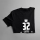 32 ani Ediție Limitată - T-shirt pentru bărbați și femei - un cadou de ziua ta