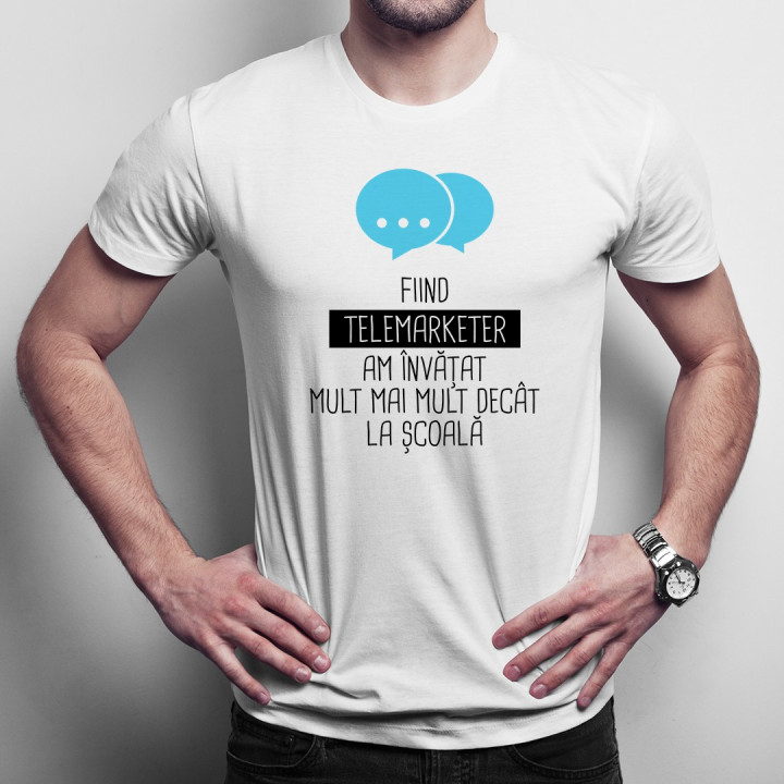 Telemarketer - T-shirt pentru bărbați