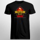 Siguranța înainte de toate - bea cu o pompier - T-shirt pentru bărbați