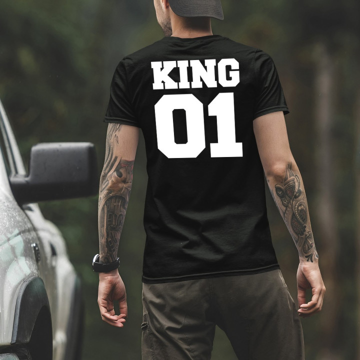 KING 01 - T-shirt pentru bărbați