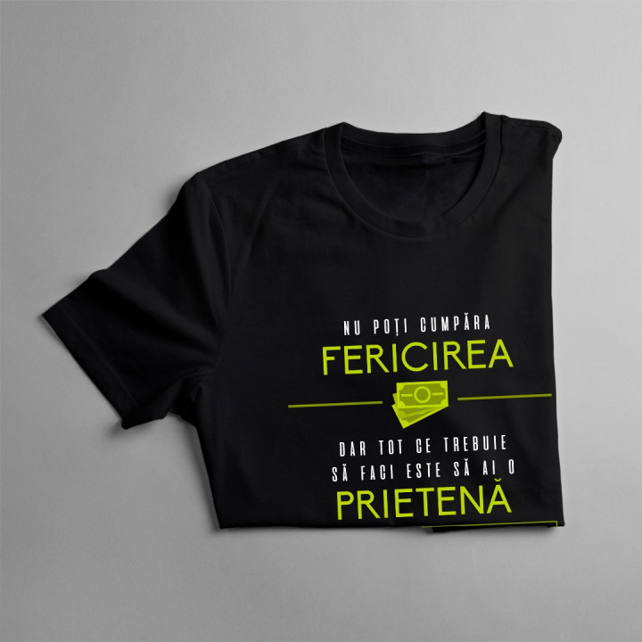 Nu poți cumpăra fericirea - t-shirt pentru bărbați