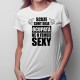 Scuze, sunt deja ocupat de un tip sexy - T-shirt pentru femei
