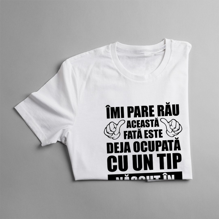 Îmi pare rău, această fată este deja ocupată cu un tip născut în ianuarie - T-shirt pentru femei