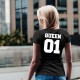 QUEEN 01 - T-shirt pentru femei