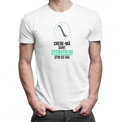 Crede-mă, sunt stomatolog - T-shirt pentru bărbați