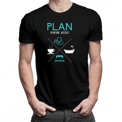 Plan pentru astăzi - doctor - T-shirt pentru bărbați
