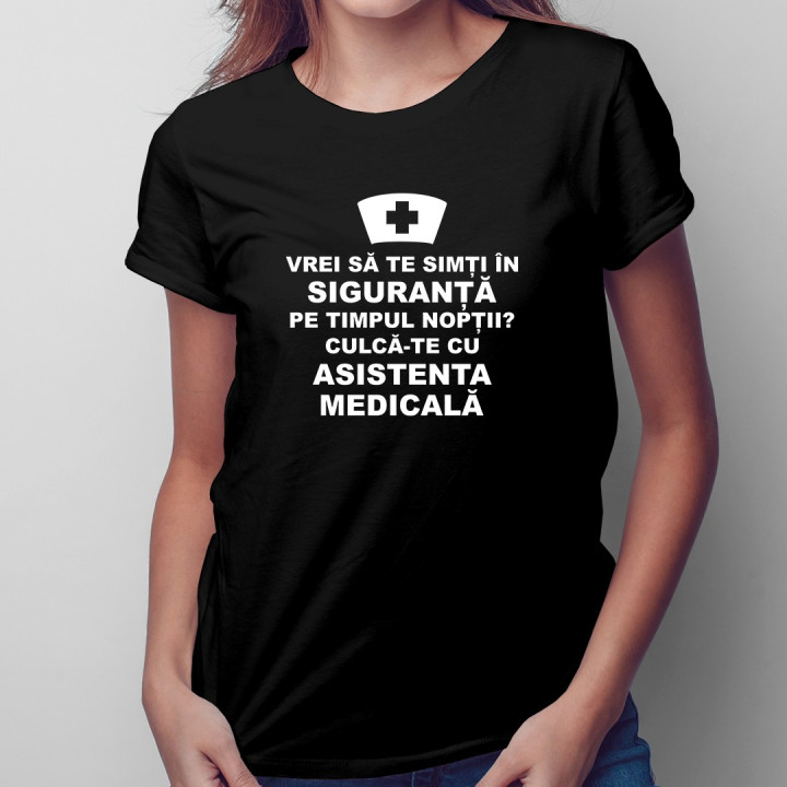 Vrei să te simți în siguranță pe timpul nopții? Culcă-te cu asistenta medicală