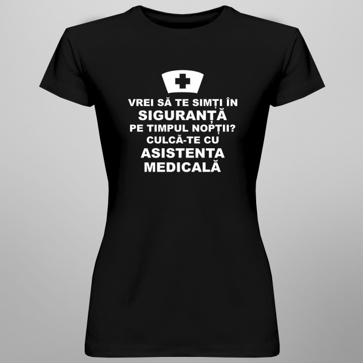Vrei să te simți în siguranță pe timpul nopții? Culcă-te cu asistenta medicală
