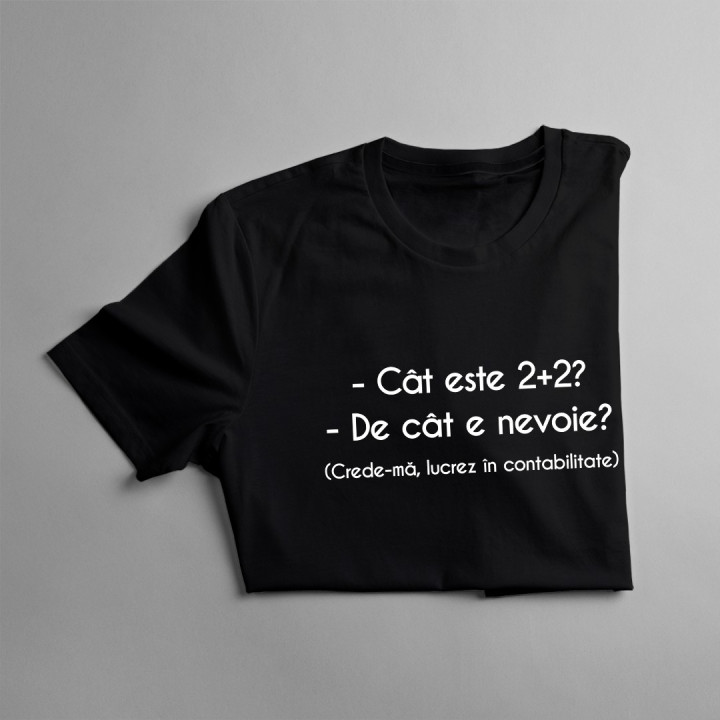 Crede-mă, lucrez în contabilitate - T-shirt pentru femei