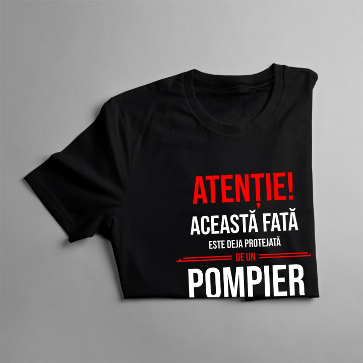 Atenție! Această fată este deja protejată de un pompier grijuliu