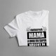 Fantastică Mamă a unui fiu super născut aprilie - T-shirt pentru femei