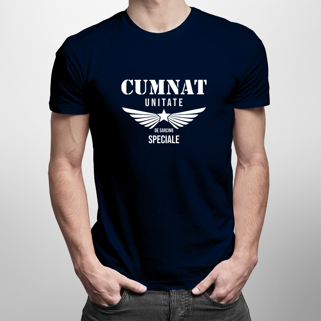 Tricou amuzant cadou pentru cumnat - unitate de sarcini speciale