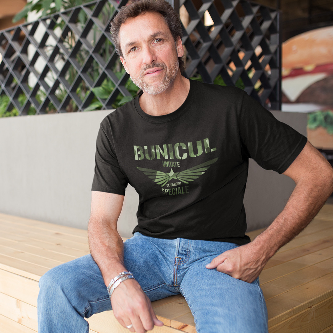 Tricou amuzant cadou pentru bunic - unitate de sarcini speciale