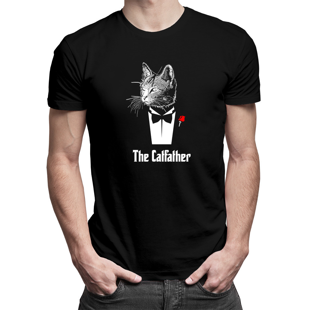 The Catfather -  tricou pentru bărbați cu imprimeu