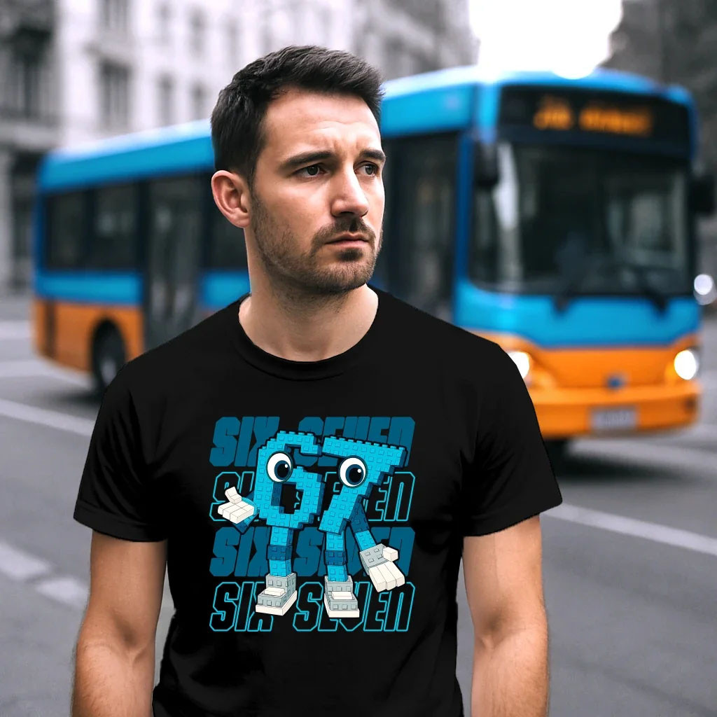 Tricou six seven 67 italian brainrot cadou adolescent