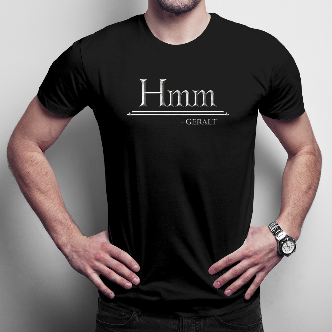 Hmm - Geralt - T-shirt pentru bărbați și femei